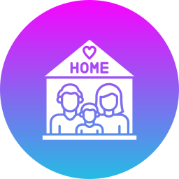 Family house icon