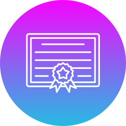 Certificate icon