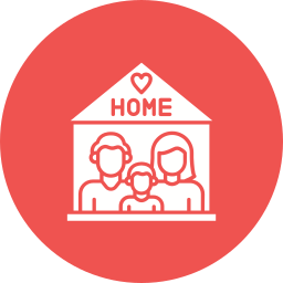 Family house icon