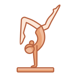 gymnastique Icône