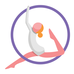 gimnasia artística icono