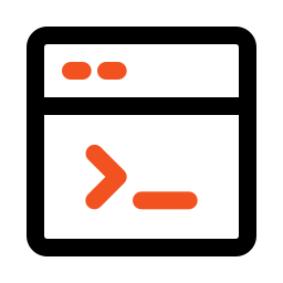 Code terminal icon