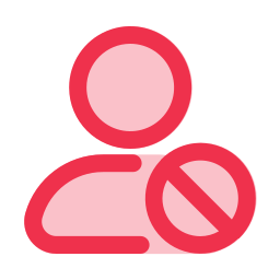 Block user icon