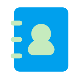 Contact book icon