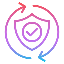 sistema di sicurezza icona