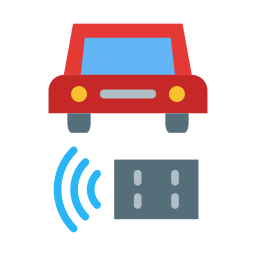 vehículo remoto icono