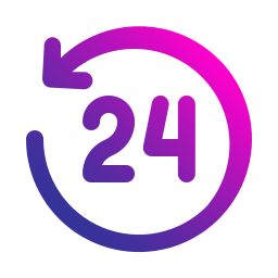 24-часовая поддержка иконка