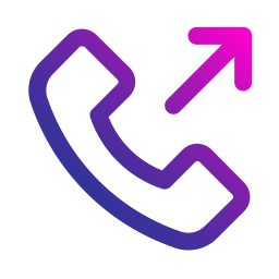 Outgoing call icon
