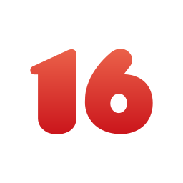 numer 16 ikona