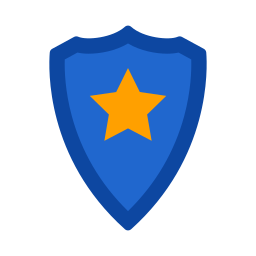 politie badge icoon