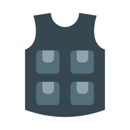 Police vest icon