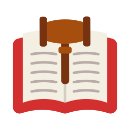 Law book icon