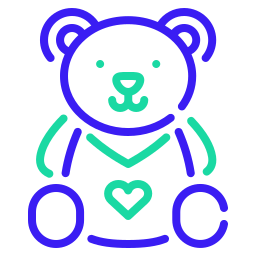 Stuffed animal icon