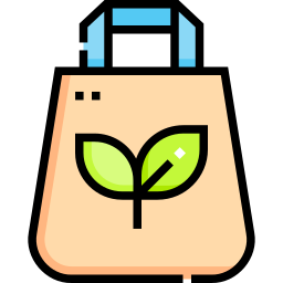 Eco bag icon