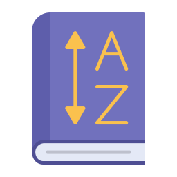 From a to z icon