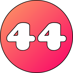 Forty four icon
