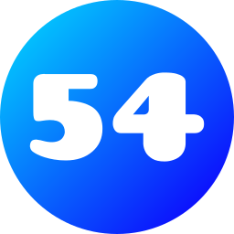 Fifty four icon