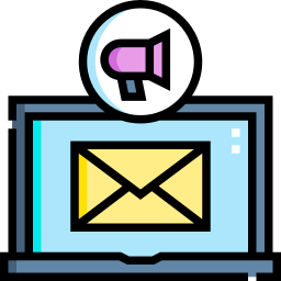 Email marketing icon