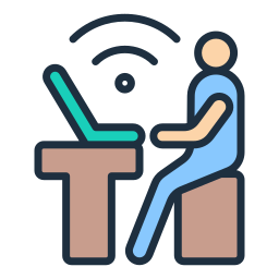 Remote work icon