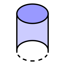 cilindro Ícone