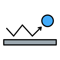 rebond Icône