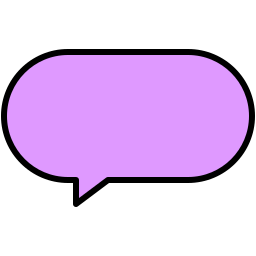 Speech bubble icon