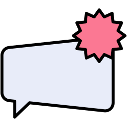 Speech bubble icon