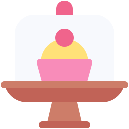 torta in tazza icona