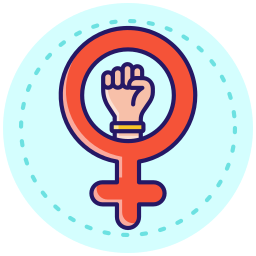 Women empowerment icon