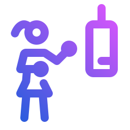 Punching bag icon