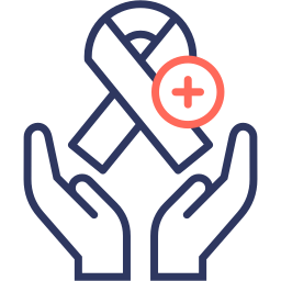 Cancer care icon