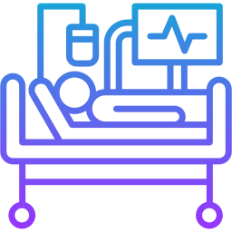 intensive care-afdeling icoon