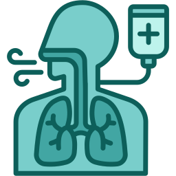 sistema respiratorio icono