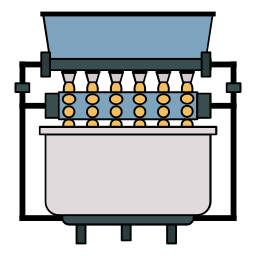 rouler la pâte Icône