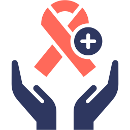 Cancer care icon