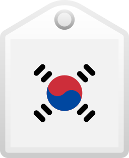 corea del sur icono