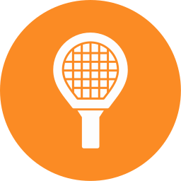 Tennis racket icon