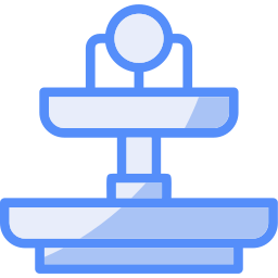 Water fountain icon