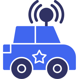 radiowóz ikona