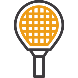 Tennis racket icon