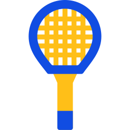 Badminton racket icon