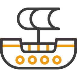 piratenschip icoon