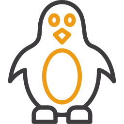 pingüino icono