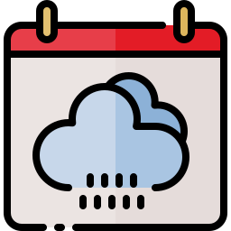 regnerische wolke icon