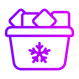 Ice bucket icon