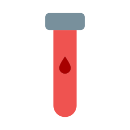 Blood sample icon
