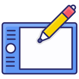 Digital tablet icon