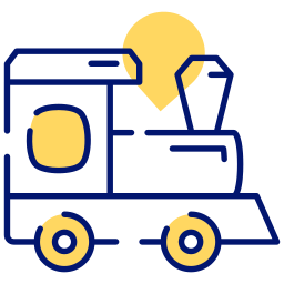 Toy train icon