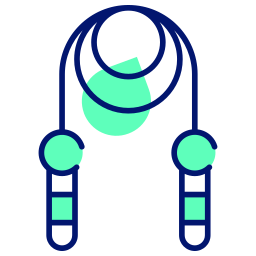 Skipping rope icon