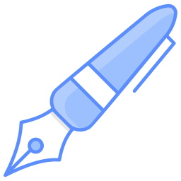 penna per calligrafia icona
